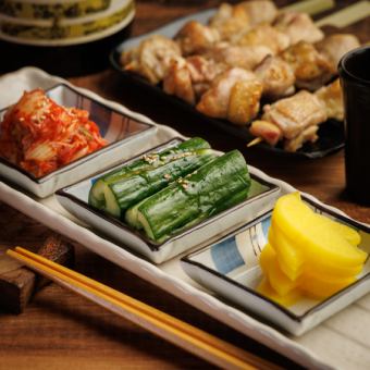 たくあん＆お新香盛り合わせ