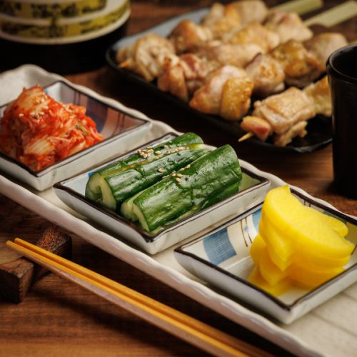 たくあん＆お新香盛り合わせ