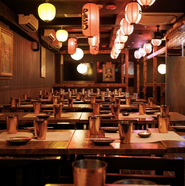 【貸し切り可能】15～150名様までの貸切が可能！設備料も無料♪実際の使用例をご紹介します→（1）サプライズ演出にはDVDやパワーポイントが利用可能☆（2）大型モニター、カラオケ、大画面ビンゴで歌って踊って楽しいひととき☆（3）マイクを使った出し物も可能☆どんなご要望にもお応えできるのが当店の特徴！