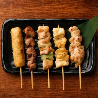 焼き鳥5種盛り合わせ