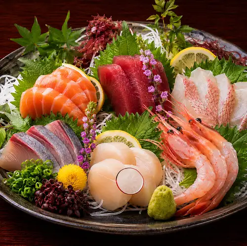 刺身六点盛り合わせ