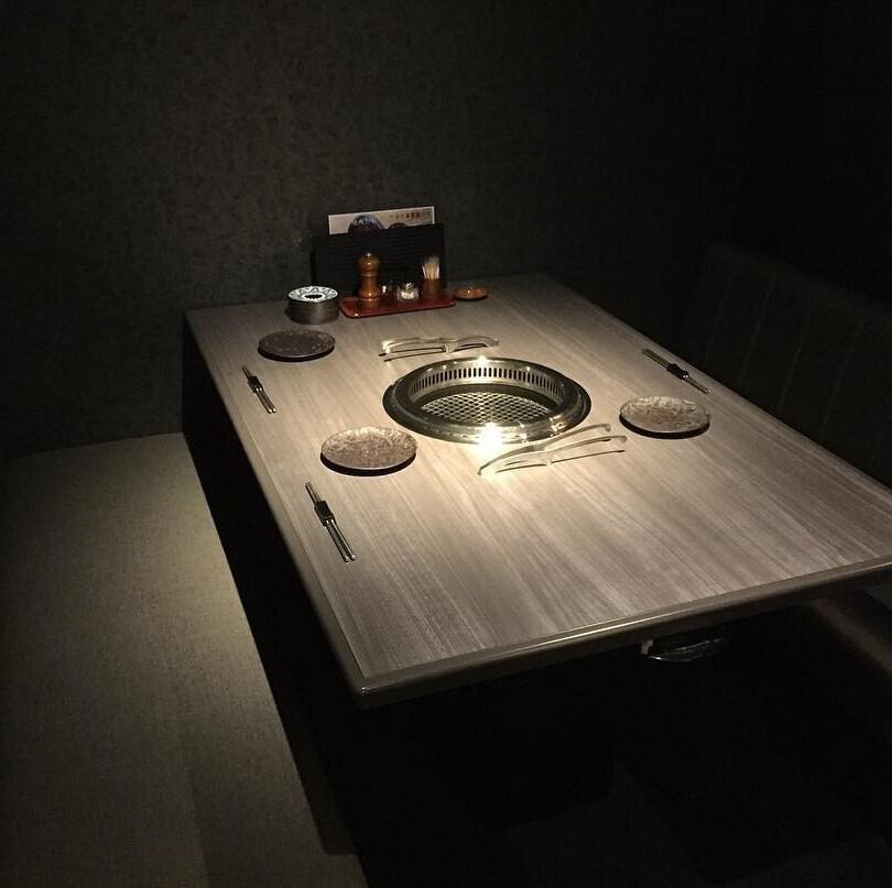 完全個室の中でゆったりとこだわりの焼肉をお楽しみください。