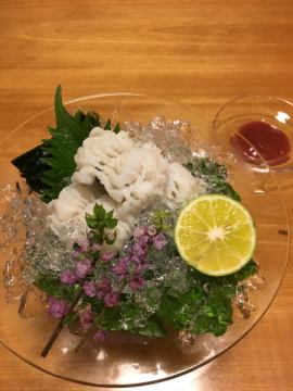 暑い夏には涼しい料理をどうぞ。