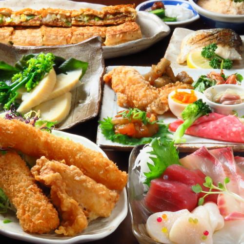[前一天需要預訂]使用季節性食材的店主Omakase課程。非常滿意◎