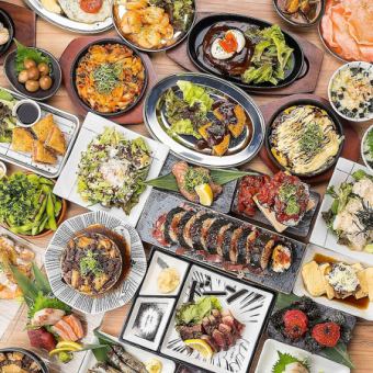 《Premium/3h》Meat, fish, grilled food, hotpots, and more ◎All-you-can-eat specialties ◆Luxurious 170 kinds of food and drink for 5,000 yen →