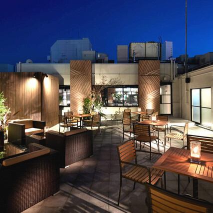 地下鉄上野駅から2分◆多彩な食材の組み合わせで魅せる隠れ家ルーフトップレストラン