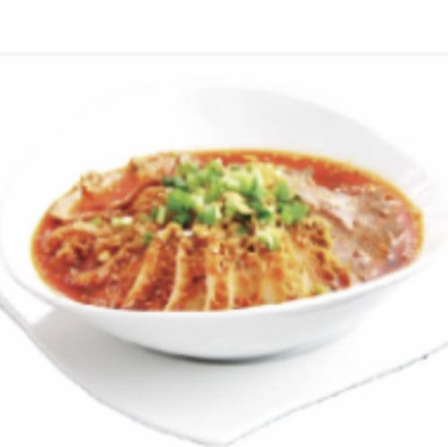 四川伝統の牛モツの麻辣ソースかけ