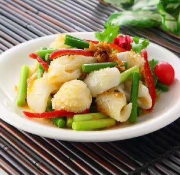 イカのXOソース炒め