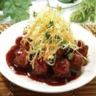 豚肉の黒酢団子