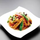 牛モツの黒豆麻辣炒め