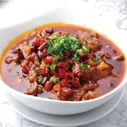 牛肉の四川風煮込み