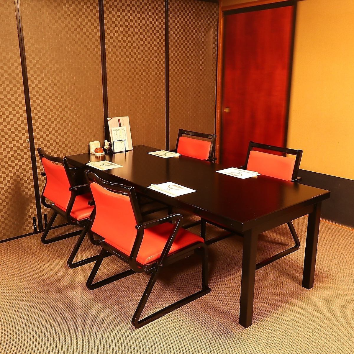 Fully private rooms are available for small groups! Great for entertaining guests.