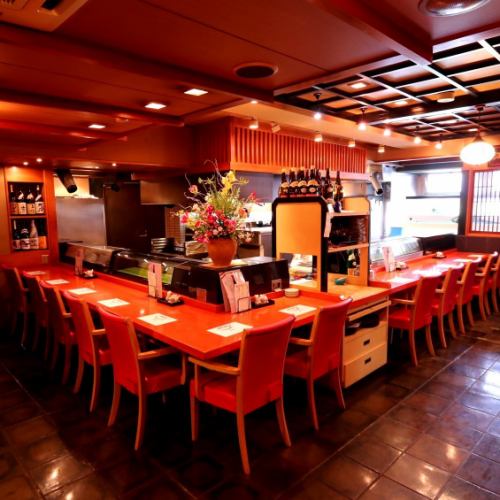 Even one person can feel free to use the counter.The number of counter seats created by craftsmen in front of you is limited, so make a reservation early.[Fugu / Takeout / Live fish / Meal / Fish / Seafood / Private room / Izakaya / All-you-can-drink / Sake / Entertainment / Hot pot / Miyakomachi]