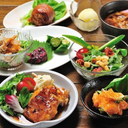 要望の多かった【一品串焼きコース】２時間制(L.O　9０分)ホルモンが苦手な方がいても安心♪