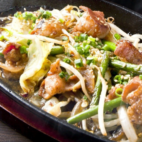 スタミナホルモン炒め