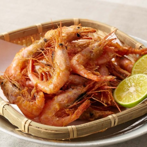 甘海老のから揚げ