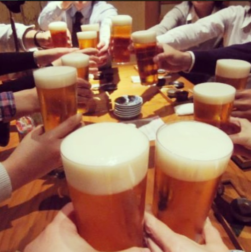 時間無制限飲み放題