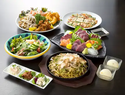 【居酒屋标准套餐】4500日元 ♪ 2.5小时畅饮（最后点单时间为结束前30分钟）