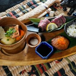 アイヌ創作料理セット（カムイトノト1杯付き）