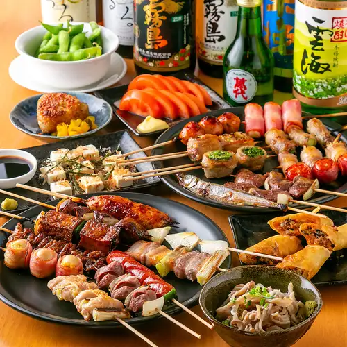 焼鳥と一品料理を組み合わせた心コースの魅力