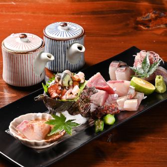 毎朝仕入れる新鮮な魚介をお楽しみ頂けます！！お刺身が人気◎