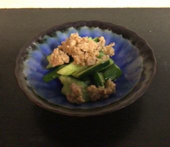 肉味噌きゅうり