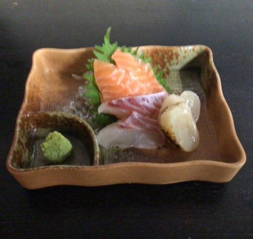 お刺身3点盛り/海鮮カルパッチョ