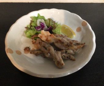 せせりの塩焼き