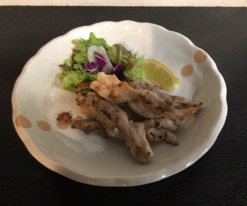 せせりの塩焼き