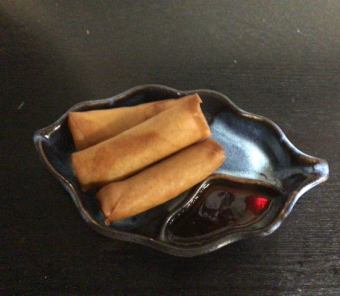 春巻き 3個/水餃子 4個