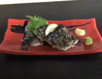 まぐろ刺し/炙り〆さば