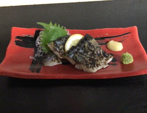 まぐろ刺し/炙り〆さば