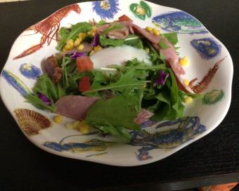 ショルダーハムサラダ