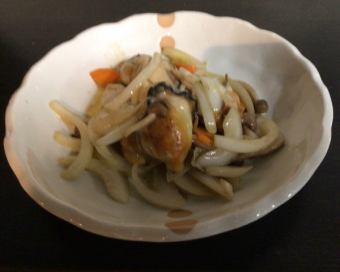 広島産牡蠣のバター焼き
