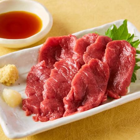 極上馬肉刺し