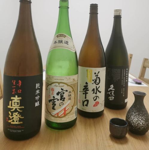 Great value sake and shochu◎