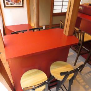 4 tables for 4 people *Terrace seats also available