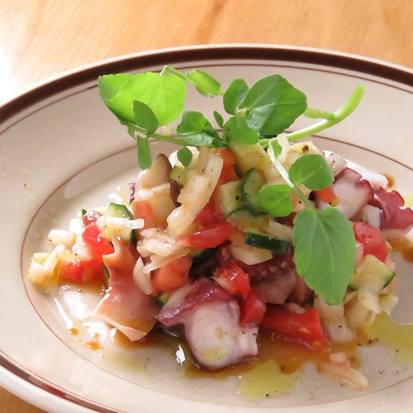 [Enjoy the bouncy texture ◎] Ravicottopaccio with chopped octopus 968 yen (tax included)