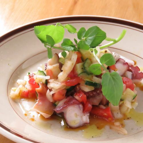 [Enjoy the bouncy texture ◎] Ravicottopaccio with chopped octopus 968 yen (tax included)