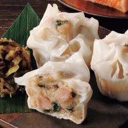 Kyushu Takana (green mustard greens) shumai