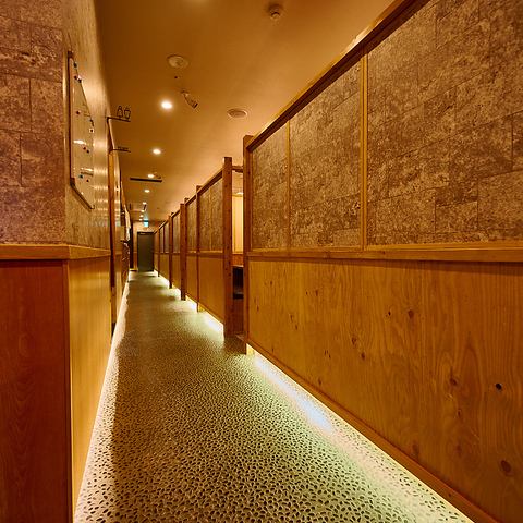 プライベート個室空間！