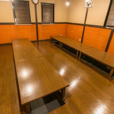 We have a spacious, dugout seat on the second floor.It can be used for various banquets.Since we also accept reservations, please feel free to contact us!