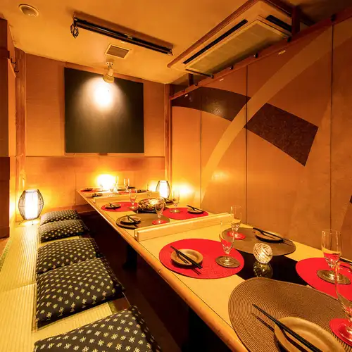 Private rooms perfect for entertaining clients or group dates.