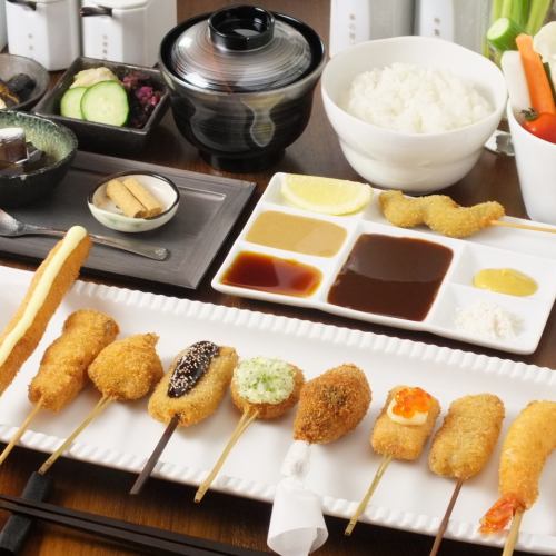 招待客人的豪華日本料理