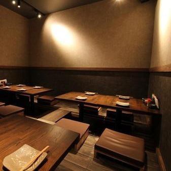 Digging on the first floor seat.You can enjoy your meal in a calm and relaxed atmosphere.