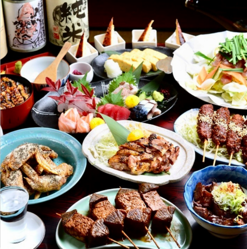 The very popular Nagoya meal course♪