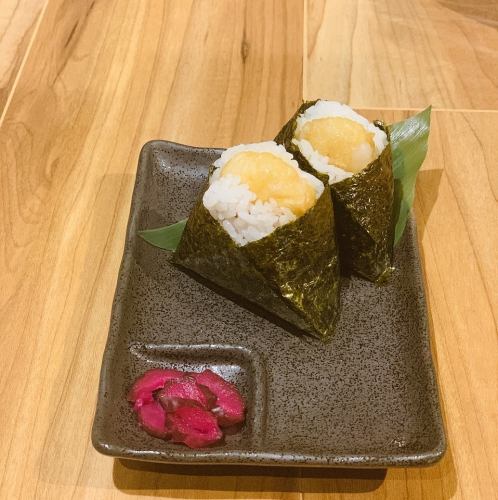 Tempura musubi (2 pieces)