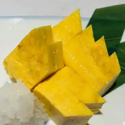 名古屋火腿高湯捲蛋配照燒芥末