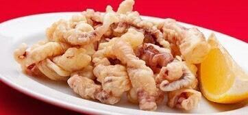 Deep-fried squid chicken