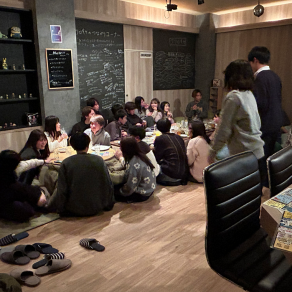 貸し切り可能です！１５名～50名まで！お気軽にご相談ください！宴会、打ち上げ、結婚式二次会、歓送迎会などにどうぞ!(^^)!